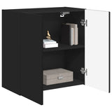 TV Wall Cabinet Black 59.5 x 31 x 60 cm Engineered Wood 892350