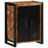 Sideboard Multicolour 55x35x70 cm Solid Wood Reclaimed 4013574