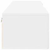 Wooden Cabinet White 150 x 39 x 30 cm Engineered Wood 880231