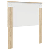 Headboard with Headboard Sonoma Oak 90 cm Engineered wood 887805