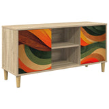 TV Cabinet BONN 102 x 33 x 50 cm Sonoma Engineered Wood 8007041