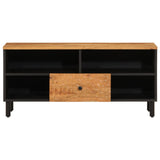 TV Cabinet 100x33x46 cm Solid Wood Acacia 356871