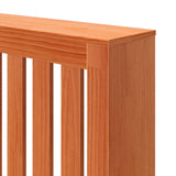 Radiator Cover Wax Brown 169x19x84 cm Solid Wood Pine 844493