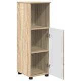 Bathroom Cabinet with Storage Sonoma Oak 30 x 35 x 95 cm 883316