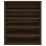 ZNTS Shoe Cabinet Brown Oak 60x35x70 cm Engineered Wood 816016