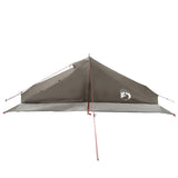 Backpacking Tent Brown and Grey 2-Person 42019369