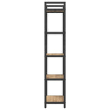Bookshelf 5-Tier 56 x 34 x 171 cm Engineered Wood Artisan Oak 883867