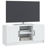 TV Cabinet White 102 x 34.5 x 47 cm Engineered Wood 895845