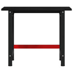 Workbench Dark Brown 100x60x81.5 cm Solid Wood Oak 3309672