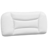 Bed Frame with LED without Mattress "Hvar" White 80x200 cm 3213893