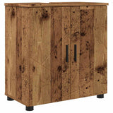 Bathroom Furniture Set 4 pcs Old Wood Engineered wood & Metal 3393011