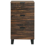 Sideboard with Drawer Brown 40 x 33 x 75 cm Solid mango wood 4018031