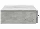 Wall-Mounted Side Table Concrete Grey 87.5 x 34.5 x 17 cm 899008