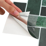 Herringbone Tile 50 pcs Dark Green 30 x 30 cm 42021286