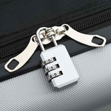 Suitcase Folding with Lock Silver 34 x 23 x 55.5 cm ABS Plastic 42006234