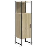 Bathroom Cabinet Sonoma Oak 33x33x120.5 cm Engineered Wood 842467