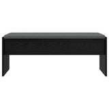 Hall Bench with Cushion Black Oak 103 x 38 x 40 cm 891561