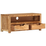 TV Cabinet 88x35x40 cm Solid Wood Acacia 338433