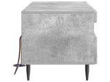 LED TV Cabinet Concrete Grey Engineered Wood 896988