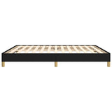 Bed Frame without Mattress Black 180x200 cm Super King Super King Fabric 349838