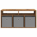 Lowboard with Drawer Old Wood 87 x 27.5 x 43 cm 8000586