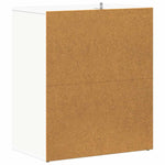 Shoe Cabinet White 60x35x70 cm Engineered Wood 808936