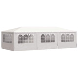 Professional Party Tent with Side Walls 4x9 m White 90 g/m 48529