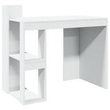 Office Desk White 103.5x56.5x94 cm Engineered Wood 847975
