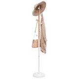 Coat Stand White 177 cm Powder-coated Iron 377086