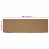 Area Rugs Light Brown 60 x 300 cm Jute 42010774