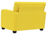 Armchair Light Yellow Fabric 42043402