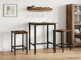 Bar Stool 2 pcs Smoked Oak 40 x 32 x 74 cm Engineered Wood 8006150
