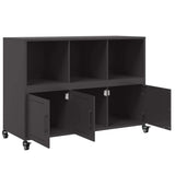 Sideboard Black 100.5x39x72 cm Steel 846734