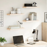 Floating Shelves 4 pcs 50x23.5x4 cm Engineered Wood 4010687