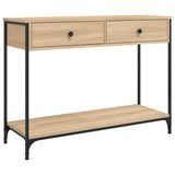 Console Table Sonoma Oak 100x34.5x75 cm Engineered Wood 834171