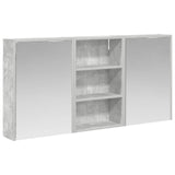Bathroom Cabinet Set 3 pcs 126 x 16 x 62.5 cm Engineered wood 3403827