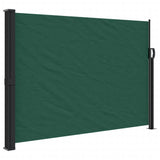 ZNTS Retractable Side Awning Dark Green 140x600 cm 4004515