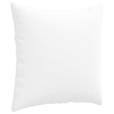 Sofa Pillows 2 pcs White 80 x 80 cm Fabric 42014051