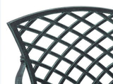 Garden Chairs 2 pcs Green Cast Aluminium 4002802