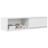 TV Cabinet White 100x31x25.5 cm Engineered Wood 861472