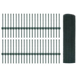 Fence and Post Green 0.4 x 100 m Steel 3336530