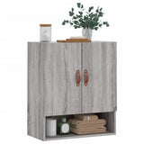 Wall Cabinet Grey Sonoma 60x31x70 cm Engineered Wood 829890