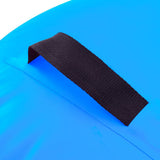 Inflatable Gymnastic Roll with Pump 120x90 cm PVC Blue 92720