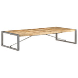 Coffee Table 180x90x40 cm Rough Mango Wood 321591
