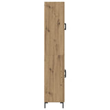 Highboard 2 pcs Artisan Oak Engineered Wood 3415882