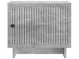 Bedside Cabinet Concrete Grey 43 x 34.5 x 50 cm Engineered Wood 893881