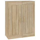 Wall Cabinet Sonoma Oak 69.5x32.5x90 cm Engineered Wood 812297