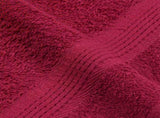 Sauna Towels "FROGN" 4 pcs Bordeaux 80x200 cm 360 gsm 136744