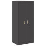 Storage Cabinet Black 60 x 40 x 140 cm Steel 891736