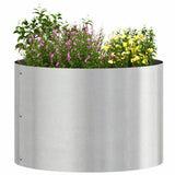 Planter Ring 5 pcs Silver 30 x 30 x 20 cm Stainless Steel 873601
